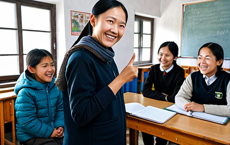 TESOL 자격증으로 가능한 비영리 활동 - **

A group of cheerful senior citizens, all fully clothed in comfortable attire, participating in a...