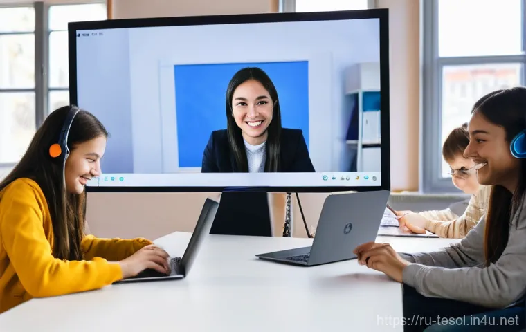 TESOL 강사로서의 언어 민감성 - **Prompt 1: Empathetic Teacher in a Culturally Diverse English Classroom**
A bright, modern, and... TESOL 강사로서의 언어 민감성 - **Prompt 1: Empathetic Teacher in a Culturally Diverse English Classroom**
A bright, modern, and...