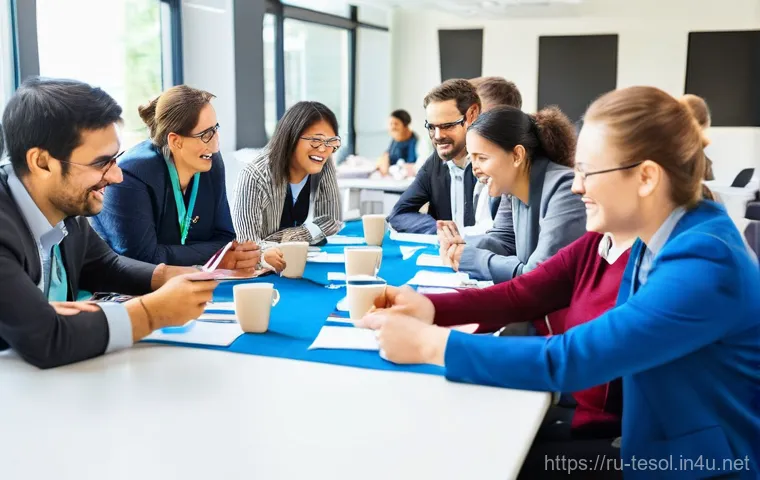 TESOL 강사로서의 네트워크 구축 - **Subject:** A diverse group of professional English language teachers (TESOL professionals) activel...