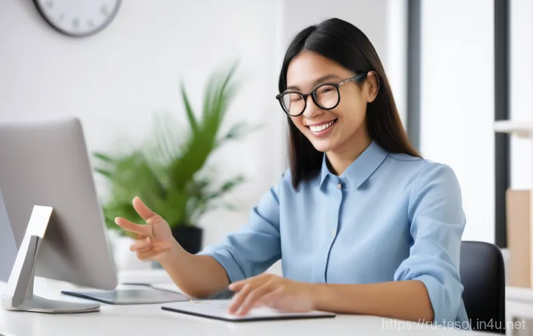 TESOL 자격증으로 가능한 비즈니스 모델 - **Prompt:** A diverse group of students, subtly represented by their varied appearances and soft-foc...