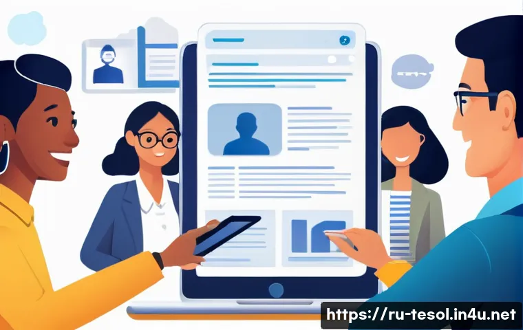 TESOL 강사 커뮤니티 참여 방법 - **Online Collaboration and Resource Sharing in TESOL Communities**
* **Prompt:** A dynamic, mu...