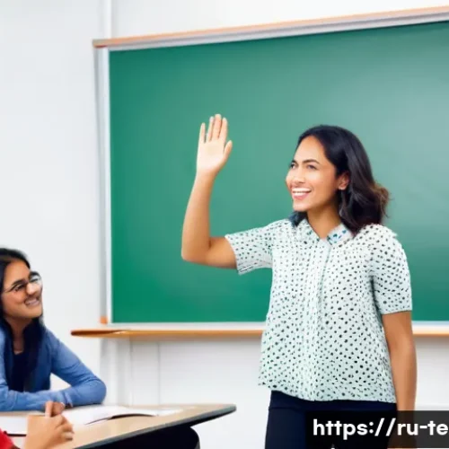 Home 17 TESOL 강사가 알아야 할 대중 발표 기술 - **Prompt 1: Dynamic Classroom Engagement**
"A vibrant and modern TESOL classroom filled with div...